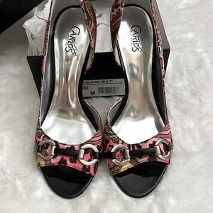 Carlos by Carlos Santana Roulette Multi Color Pumps. Size 7 1/2